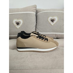 Zapatilla beige