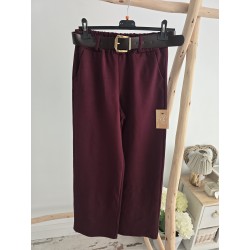 Pantalón recto elástico...