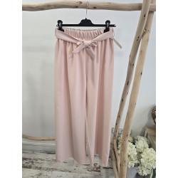Pantalón lazo rosa