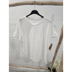 Camiseta básica blanca...