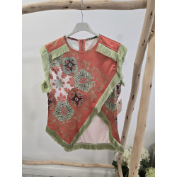 Blusa janire coral m/l