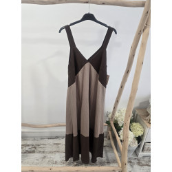 Vestido Priscila cacao