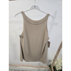 Top hilo beige