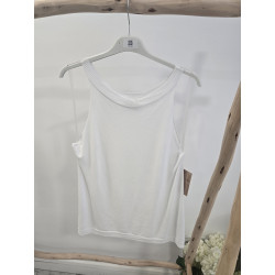 Top hilo blanco
