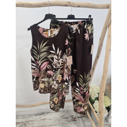 Conjunto cacao flores