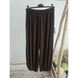 Pantalón puño cacao