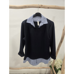 Sudadera marino