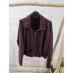 Bomber burdeos