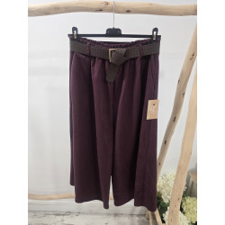 Pantalón burdeos