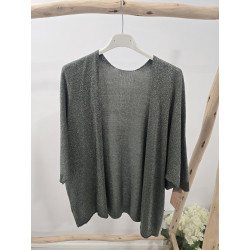 Chaqueta brillo verde