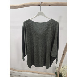 Jersey verde brillo