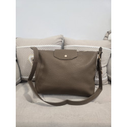 Bolso taupe solapita