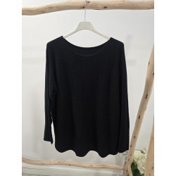 Jersey básico negro