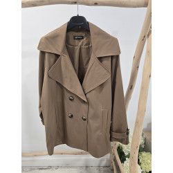 Gabardina beige